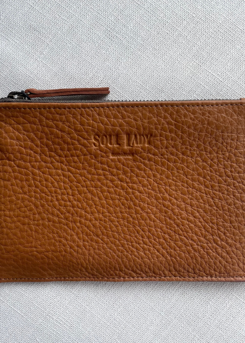 Cartera portatodo camel