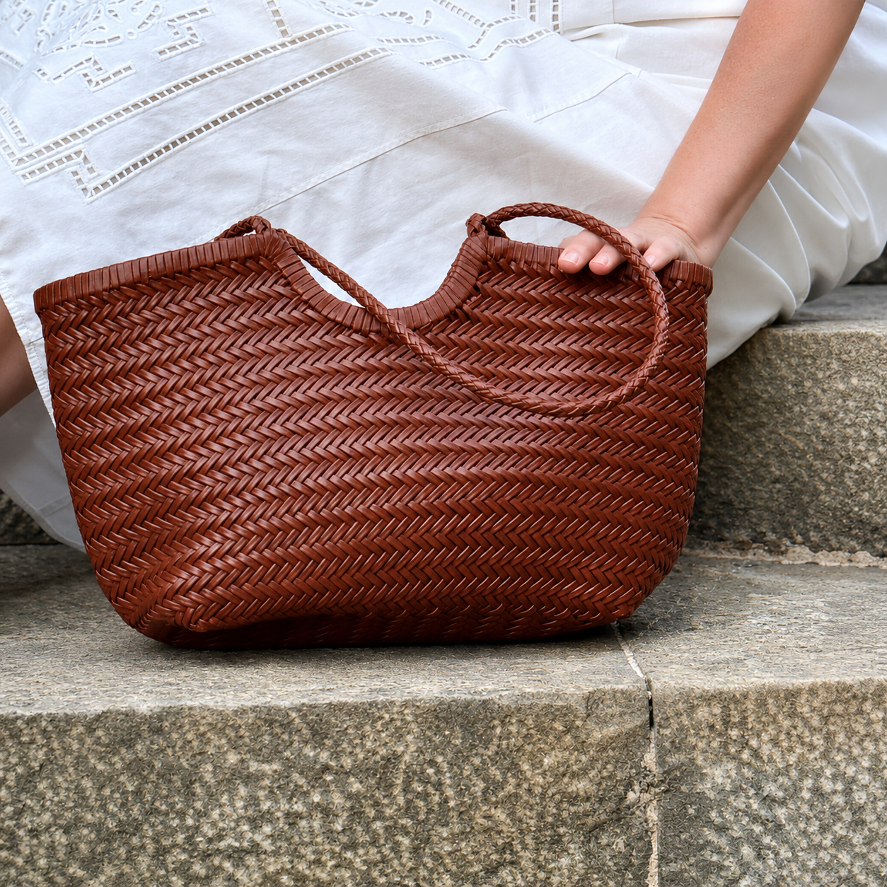 Bolso Portofino Caramelo - Mediano