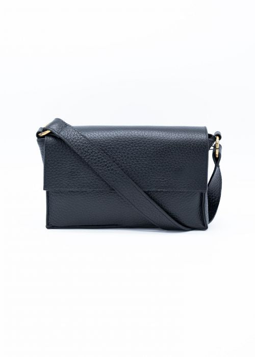 Bolso Marie Negro piel grabada
