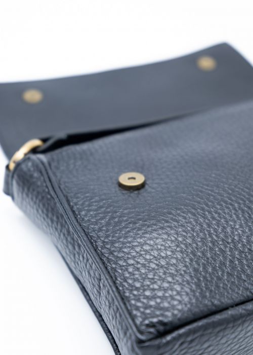 Bolso Marie Negro piel grabada