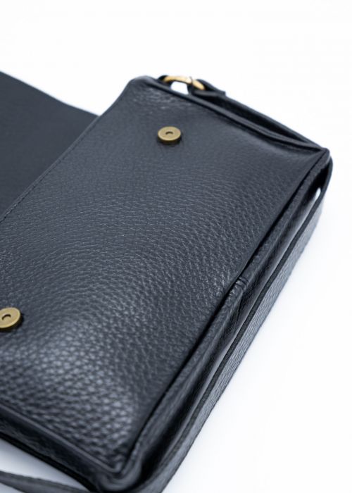 Bolso Marie Negro piel grabada