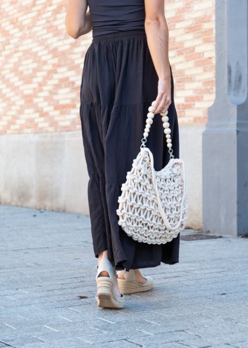 Bolso Cuerda Blanco