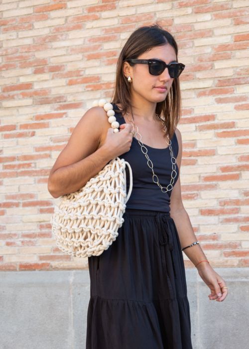 Bolso Cuerda Blanco