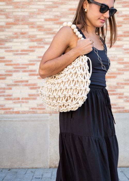Bolso Cuerda Blanco