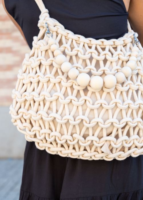 Bolso Cuerda Blanco