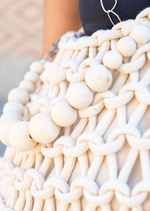 Bolso Cuerda Blanco