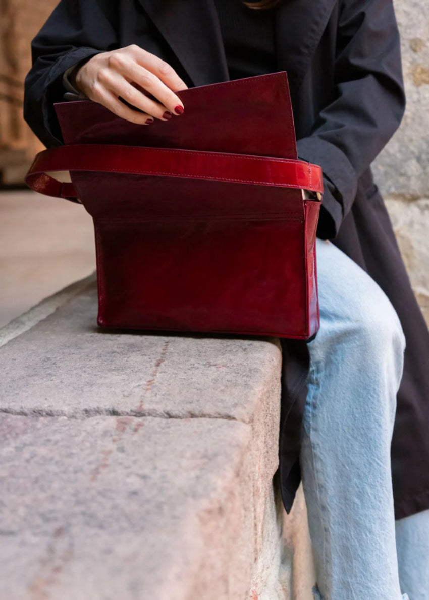 Bolso Marie Burdeos