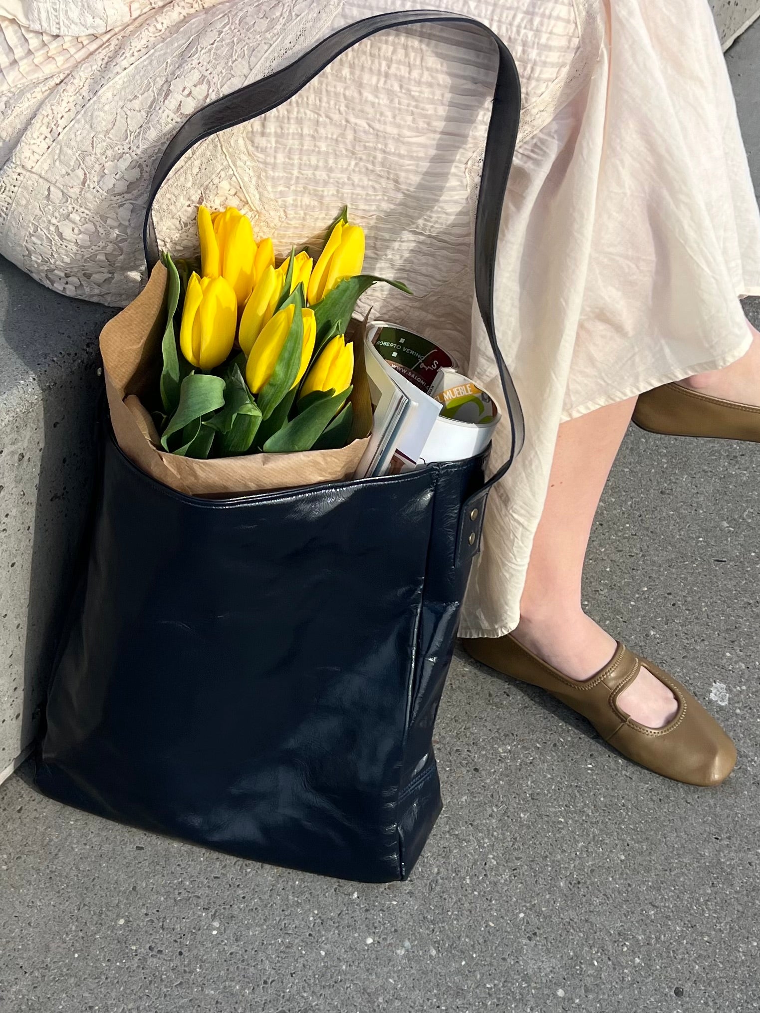 Boston Azul Marino - Edición Brillante