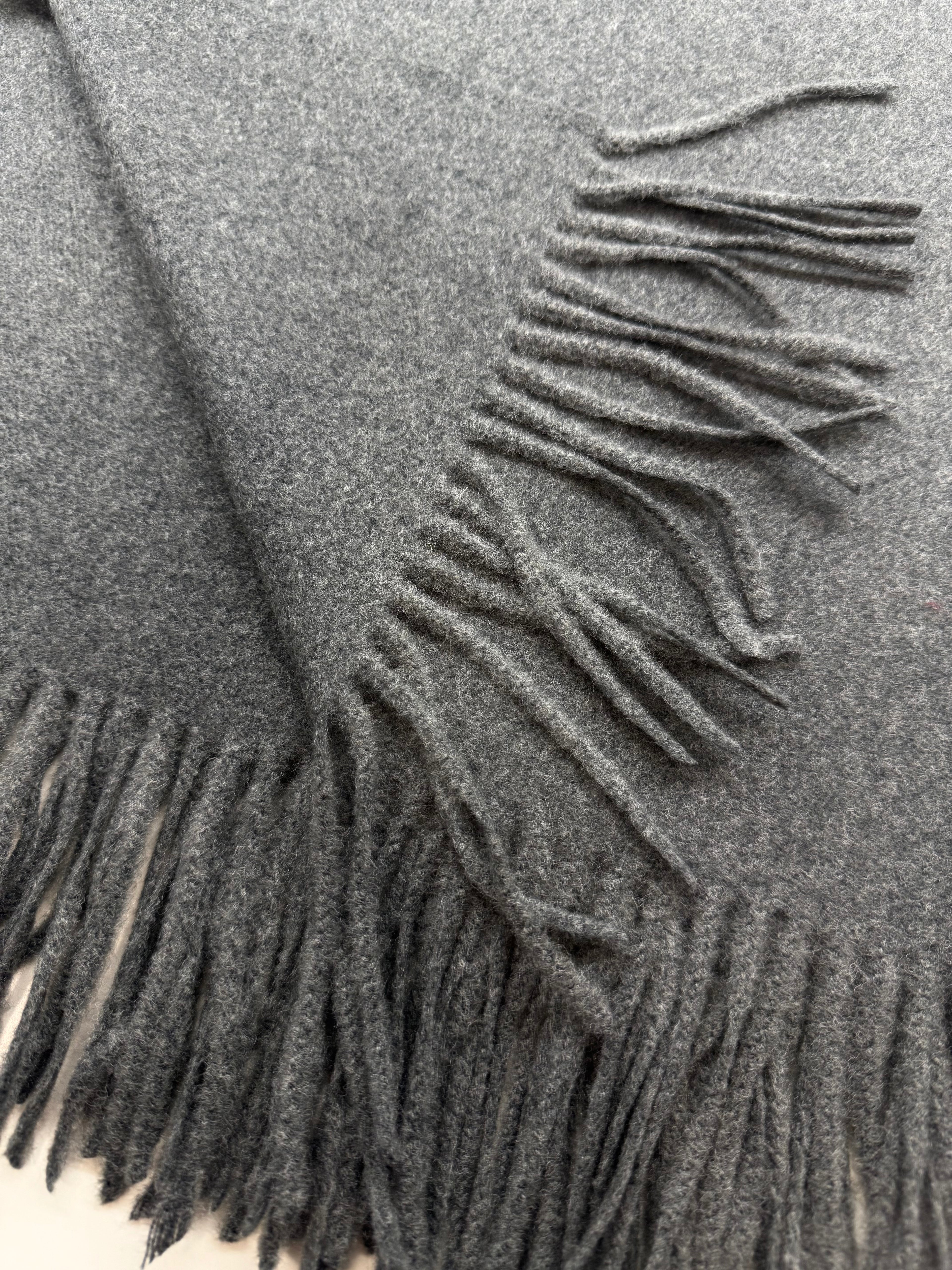 Bufanda Básica Gris Oscuro