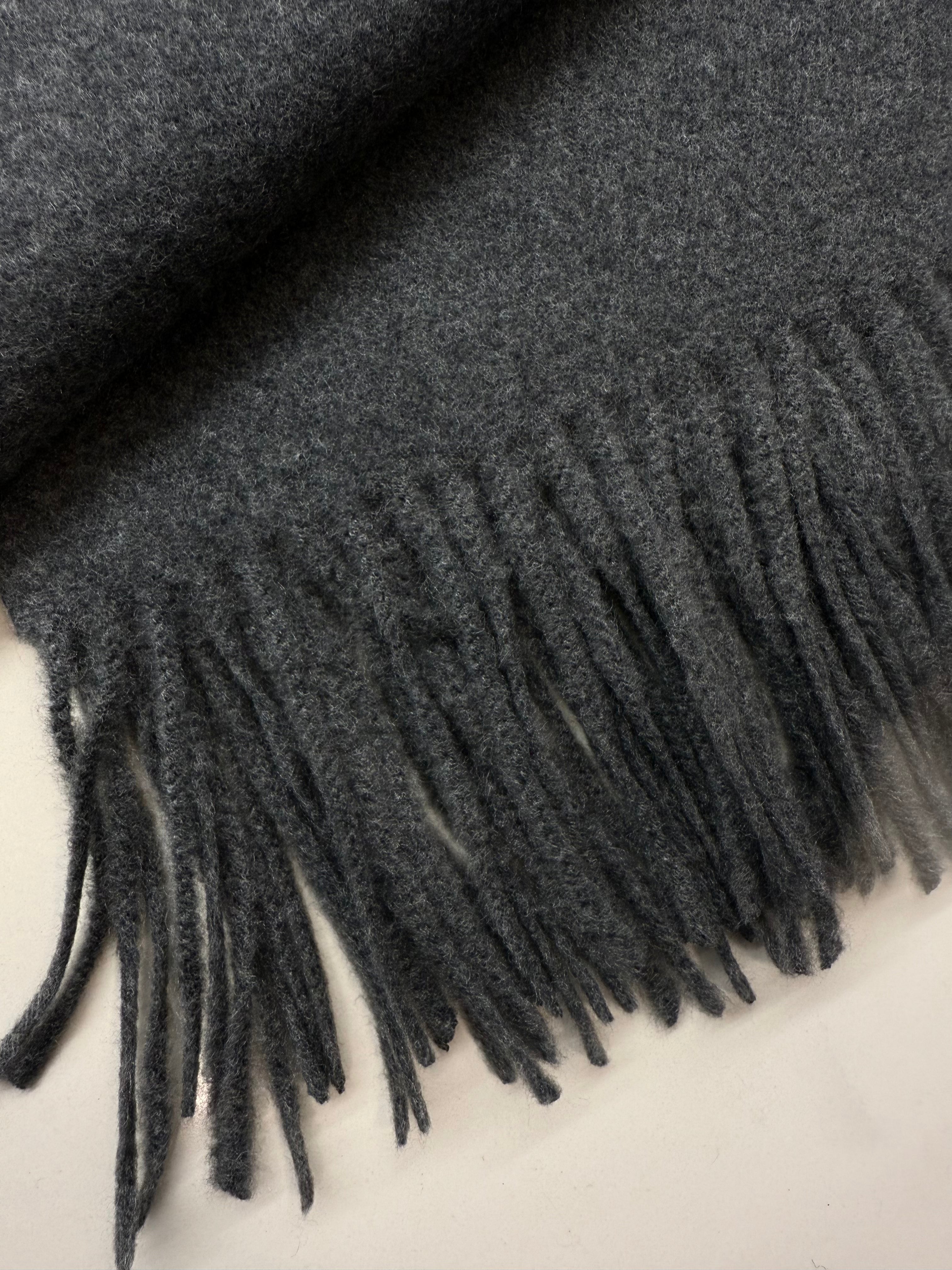 Bufanda Básica Gris Oscuro