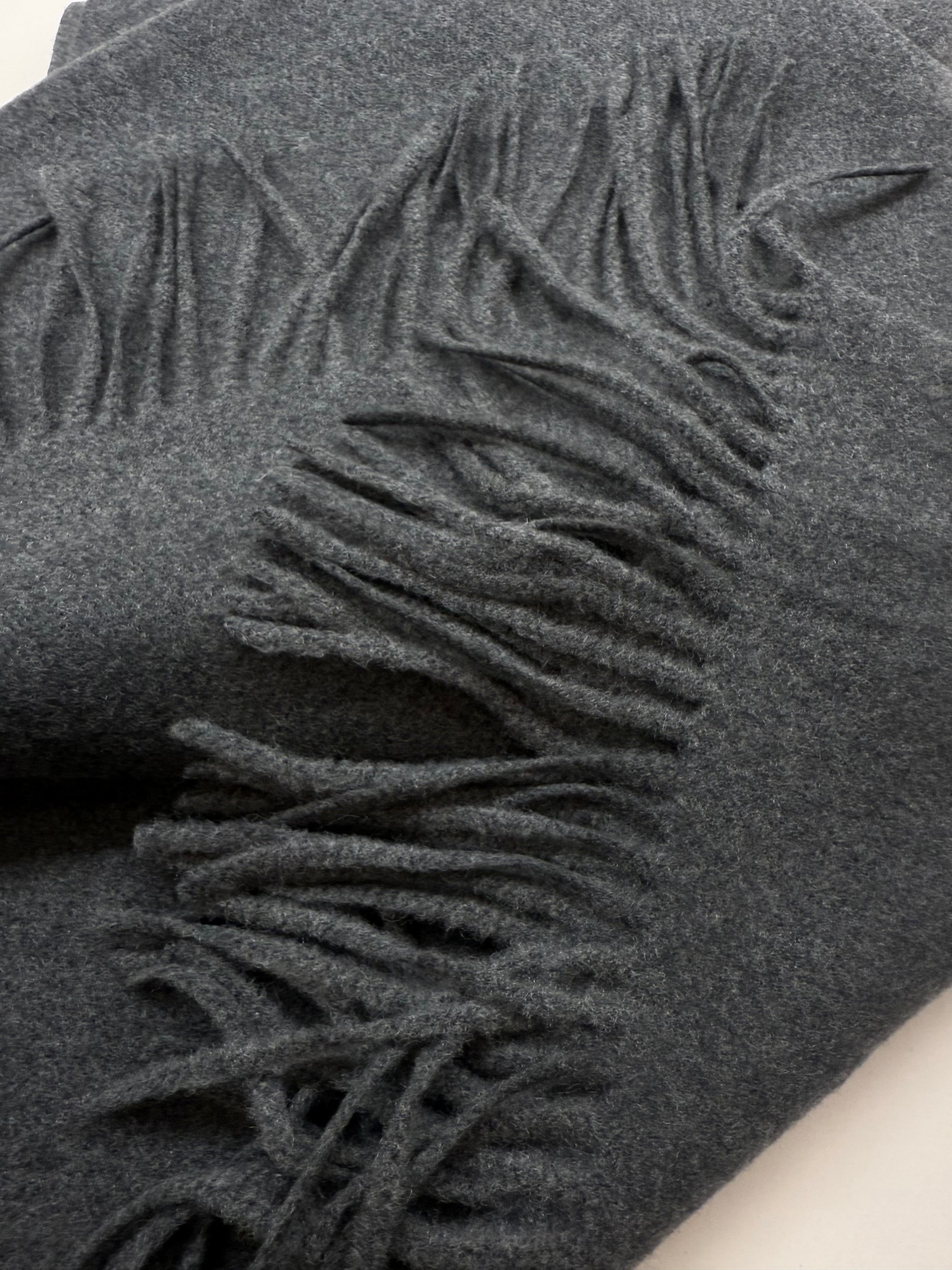 Bufanda Básica Gris Oscuro