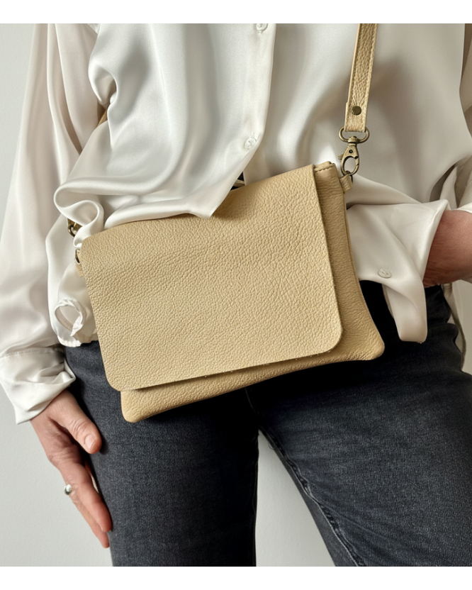 Bolso Milan Nude Mate - Retocado