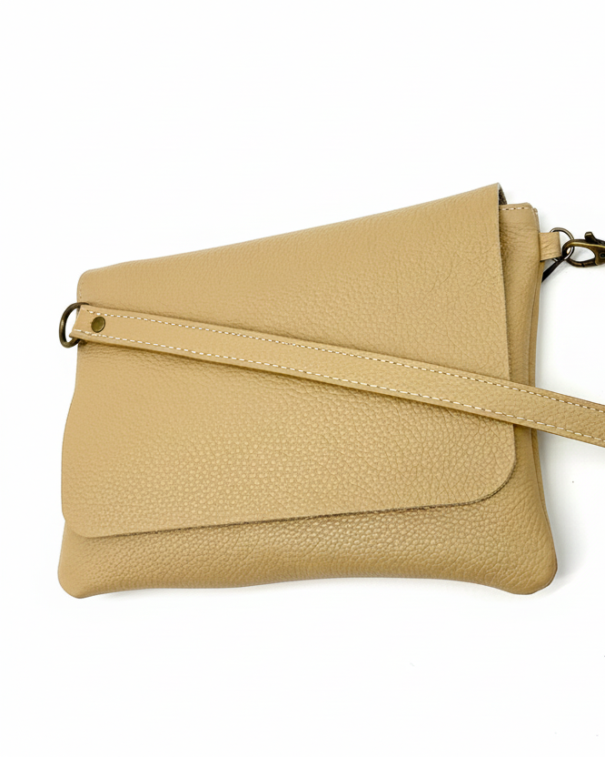 Bolso Milan Nude Mate - Vista plana