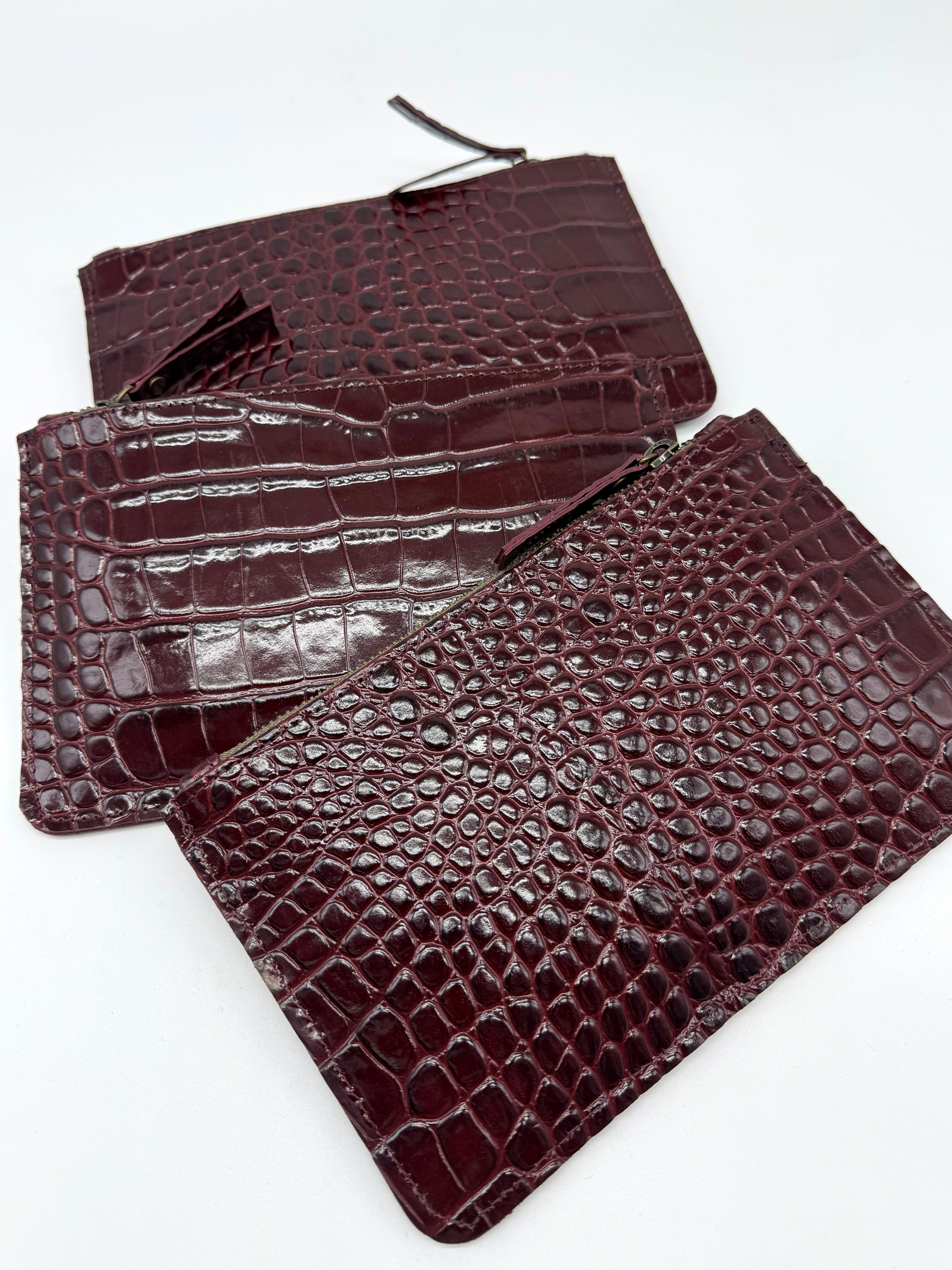 Cartera Portatodo Coco Burdeos