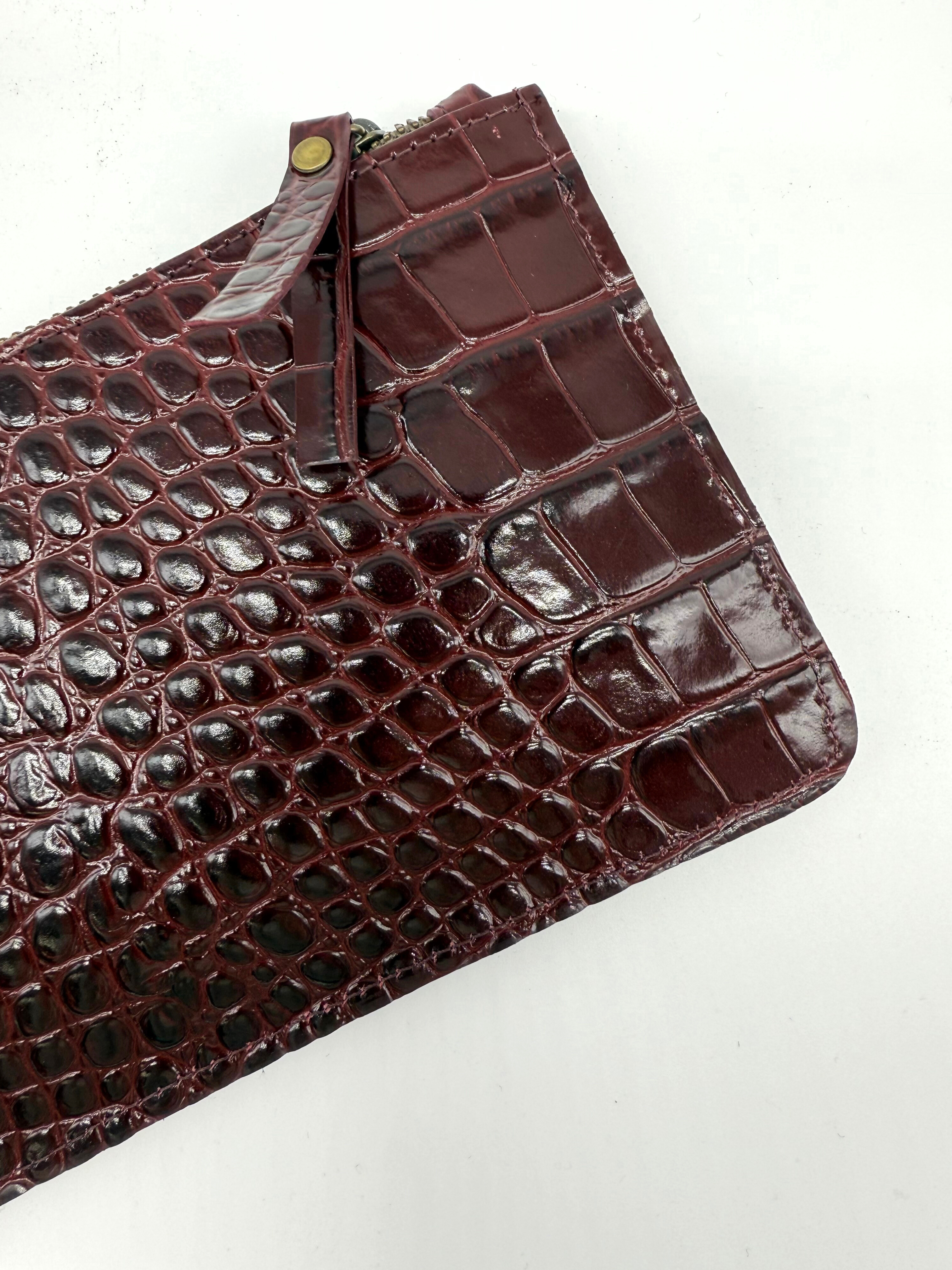 Cartera Portatodo Coco Burdeos