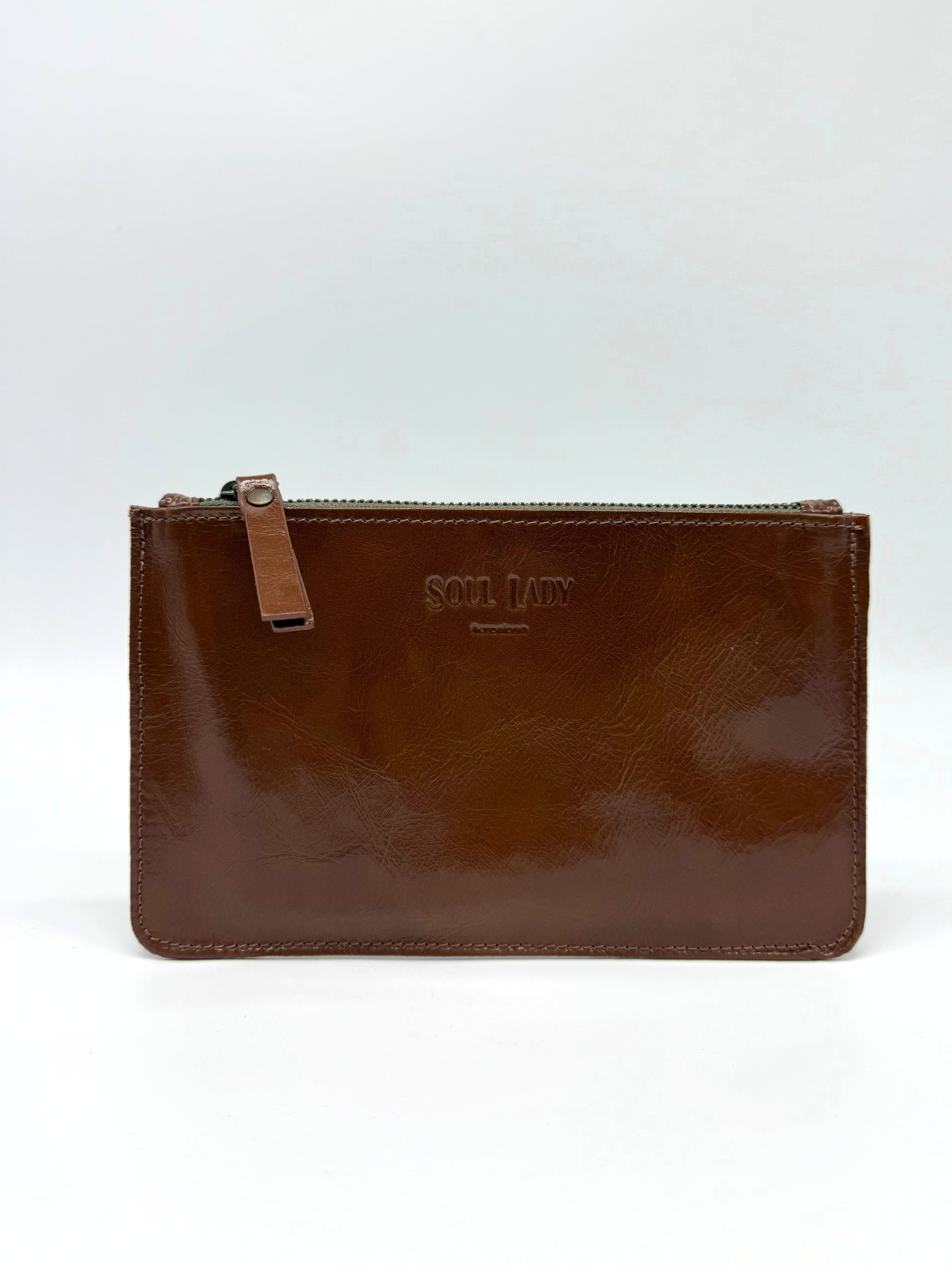 Cartera Portatodo Caramelo - Edición Brillante