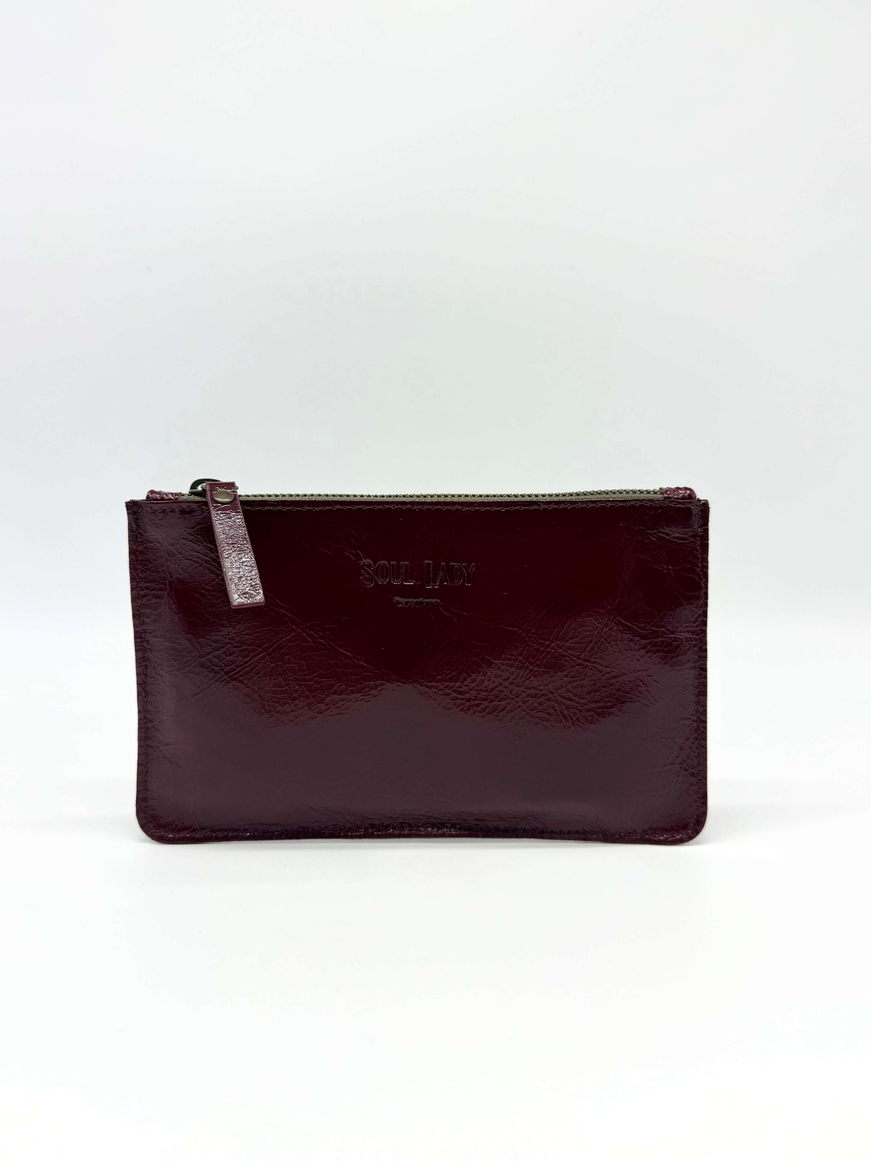 Cartera Portatodo Burdeos - Edición Brillante