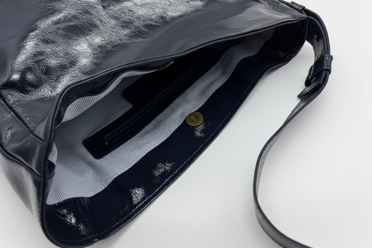 Bolso Boston Azul Marino - Foto mejorada 3