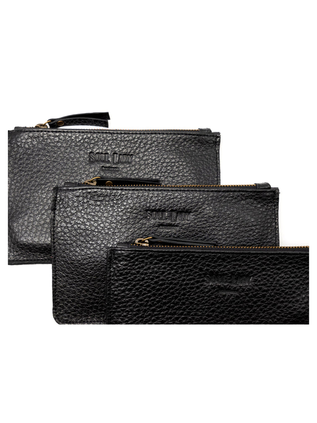 Cartera Portatodo Negro - Edición Texturizada